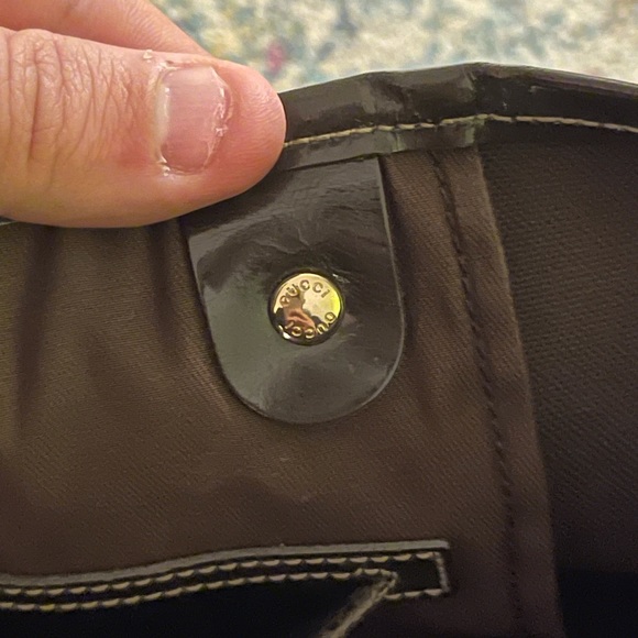 Gucci Joy tote bag in GG supreme coated canvas dark brown - Picture 4 of 16